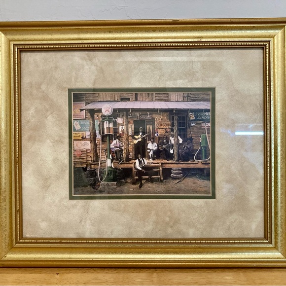 “Buy Me Some Blues" Jimi Claybrooks Framed Print Wall Art Decor - Picture 9 of 12